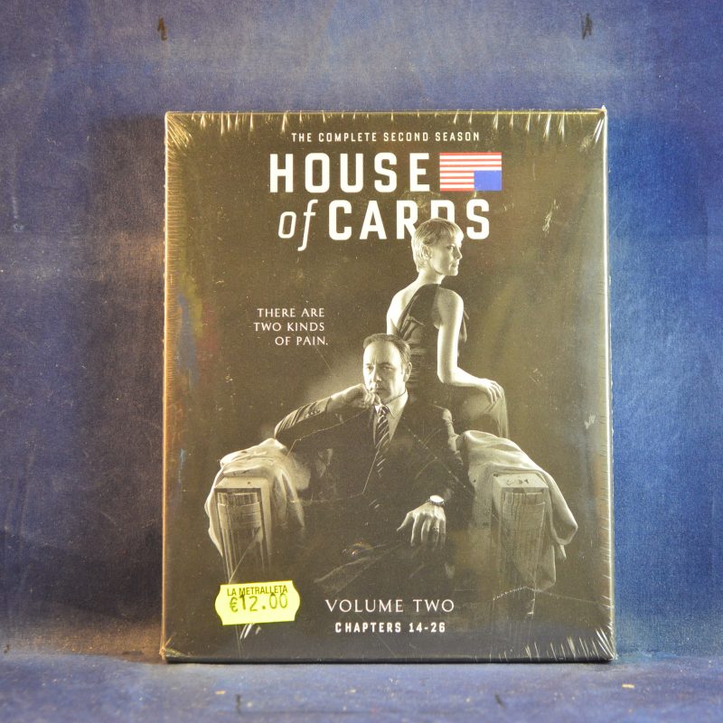 HOUSE OF CARDS VOL.2 CAPÍTULOS: 14-26 - BLU-RAY