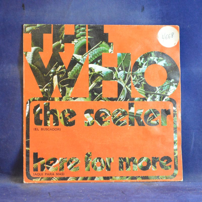 THE WHO - THE SEEKER / HERE FOR MORE - SINGLE