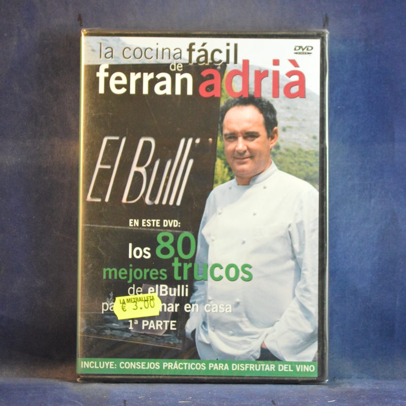 LA COCINA FÁCIL DE FERRAN ADRIÁ: LOS 80 MEJORES TRUCOS 1ª PARTE - DVD