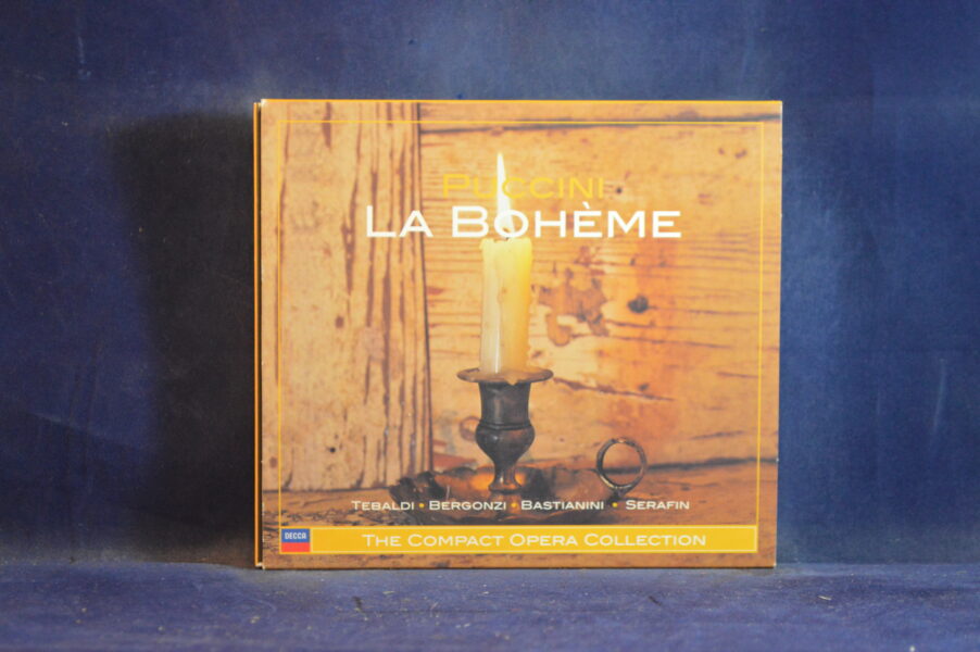 PUCCINI / RENATA TEBALDI, CARLO BERGONZI, ETTORE BASTIANINI, CESARE SIEPI, FERNANDO CORENA, TULLIO SERAFIN – LA BOHÈME - 2 CD