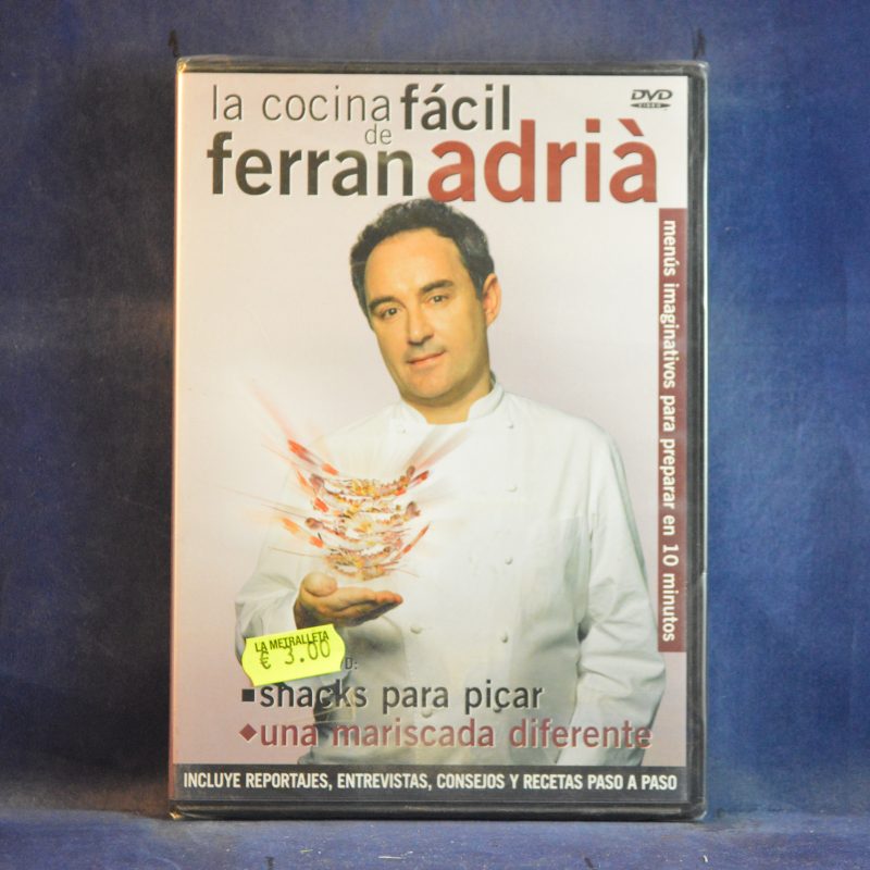 LA COCINA FÁCIL DE FERRAN ADRIÁ: SNACKS PARA PICAR / UNA MARISCADA DIFERENTE - DVD