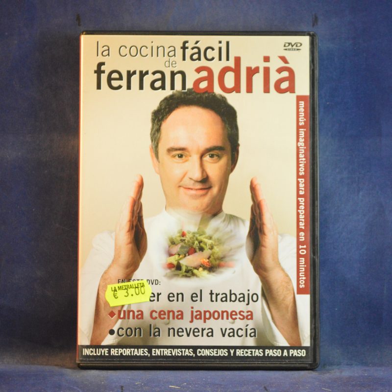 LA COCINA FÁCIL DE FERRAN ADRIÁ: COMER EN EL TRABAJO / UNA CENA JAPONESA / CON LA NEVERA VACÍA - DVD