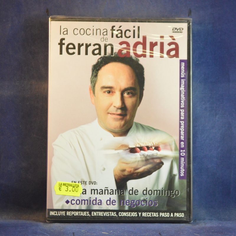 LA COCINA FÁCIL DE FERRAN ADRIÁ: UNA MAÑANA DE DOMINGO / COMIDA DE NEGOCIOS - DVD