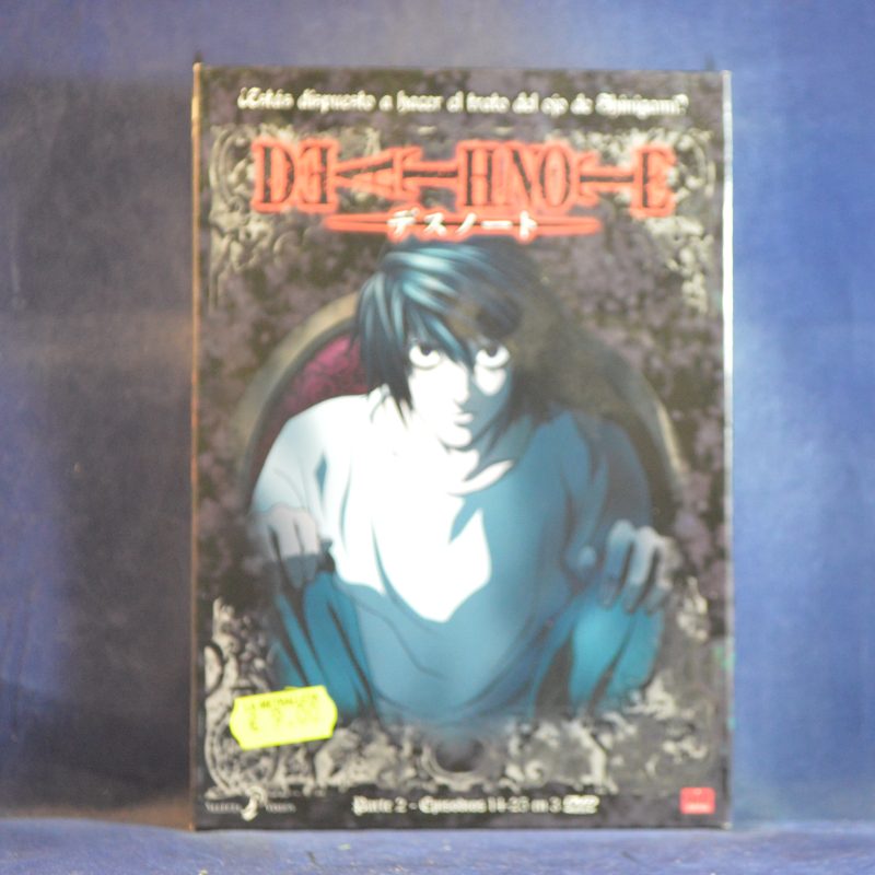 DEATHNOTE - PARTE 2: EPISODIOS 14-25 - 3 DVD