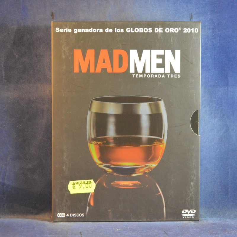 MAD MEN - TEMPORADA TRES - 4 DVD