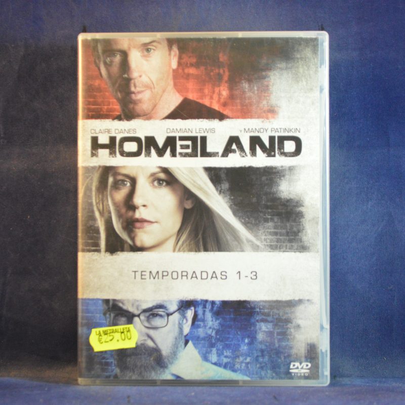 HOMELAND - TEMPORADAS 1-3 - 12 DVD
