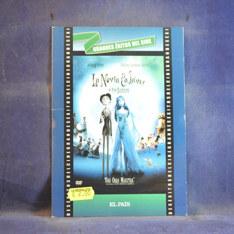 LA NOVIA CADÁVER - DVD ( CARÁTULA DE CARTÓN )
