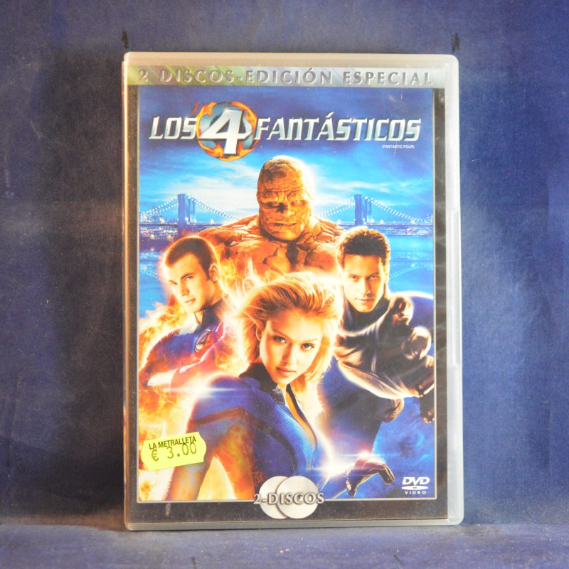 LOS 4 FANTÁSTICOS - 2 DVD