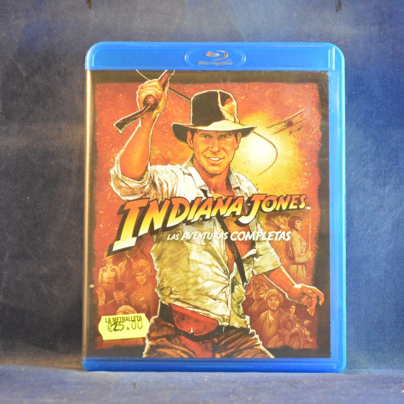 INDIANA JONES : LAS AVENTURAS COMPLETAS - 4 BLU-RAY