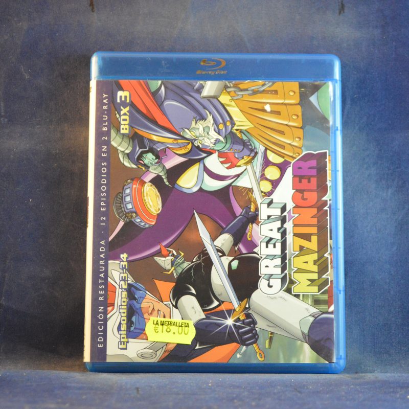 GREAT MAZINGER - EPISODIOS: 23-34 - 2 BLU-RAY
