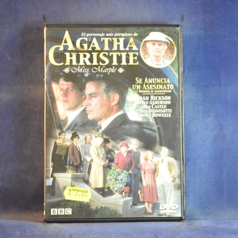AGATHA CHRISTIE: SE ANUNCIA UN ASESINATO - DVD