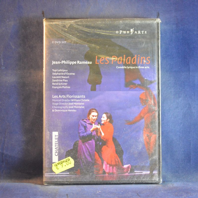 JEAN - PHILIPPE RAMEAU - LES PALADINS - 2 DVD