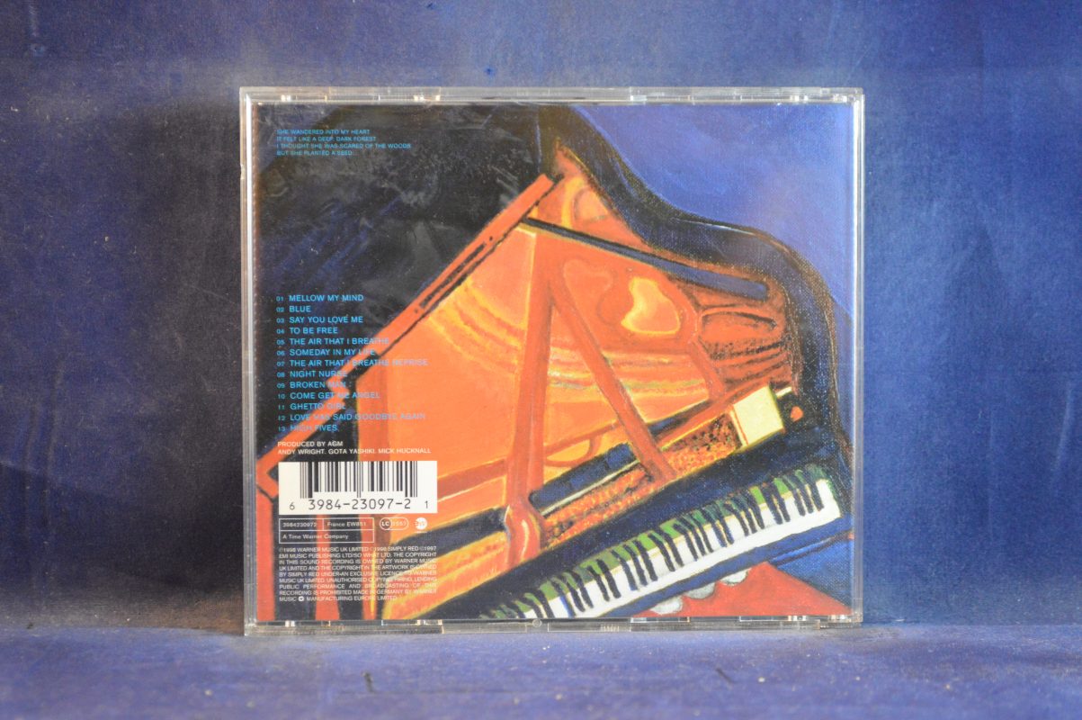 SIMPLY RED - BLUE - CD - Todo Música y Cine-Venta online de Discos