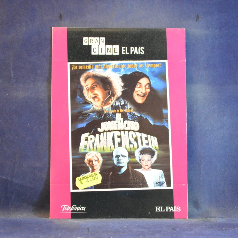 EL JOVENCITO FRANKENSTEIN - DVD ( CARÁTULA DE CARTÓN )