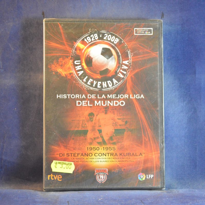 HISTORIA DE LA MEJOR LIGA DEL MUNDO: 1950-1955 DI STÉFANO CONTRA KUBALA - DVD
