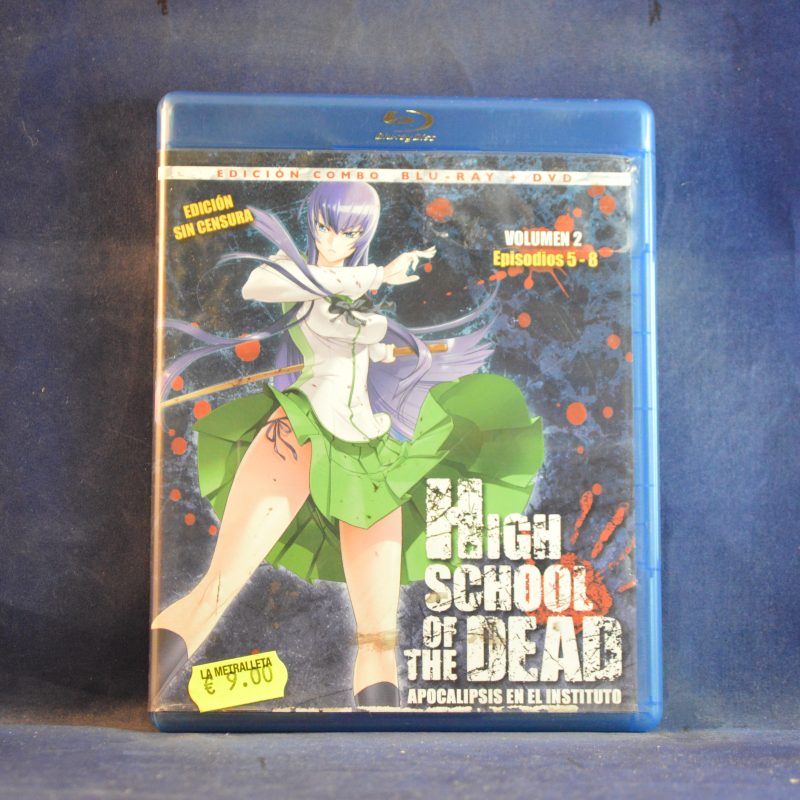 HIGH SCHOOL OF THE DEAD ( APOCALIPSIS EN EL INSTITUTO ) - VOLUMEN 2 - EPISODIOS: 5-8 - 2 BLU-RAY