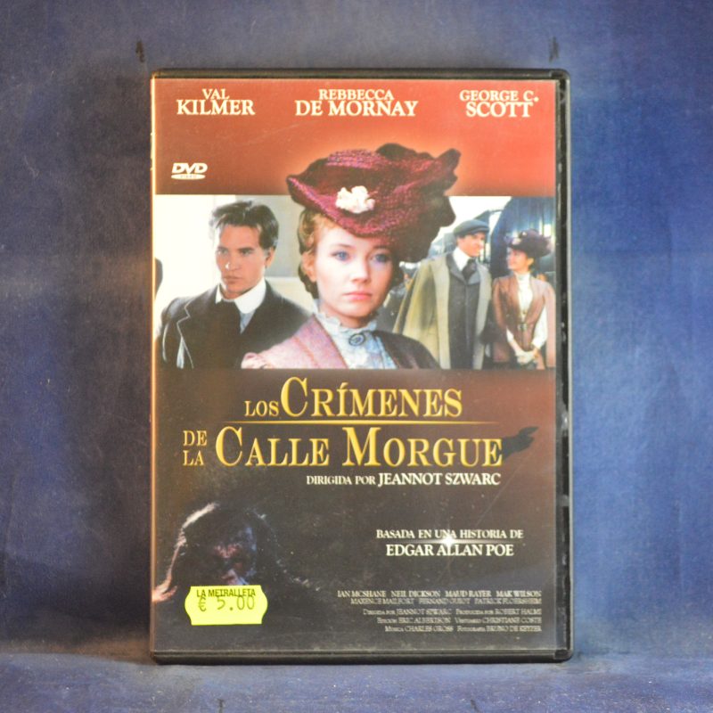 LOS CRÍMENES DE LA CALLE MORGUE - DVD