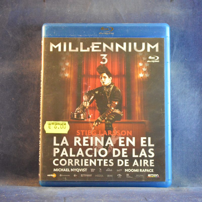 MILLENNIUM 3 - LA REINA EN EL PALACIO DE LAS CORRIENTES DE AIRE - BLU-RAY