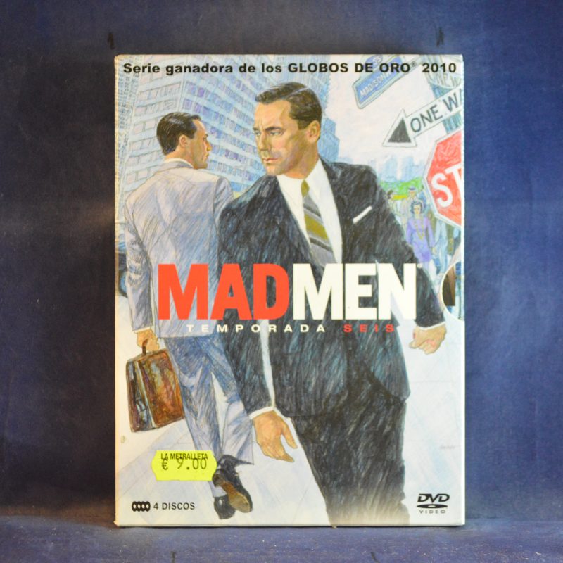 MAD MEN - TEMPORADA SEIS - 4 DVD