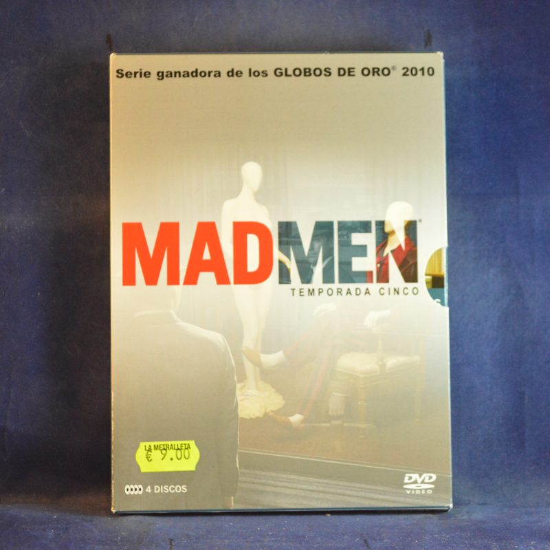 MAD MEN - TEMPORADA CINCO - 4 DVD