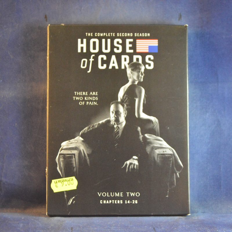 HOUSE OF CARDS - VOLUMEN 2 - CAPÍTULOS: 14-26 - 4 DVD