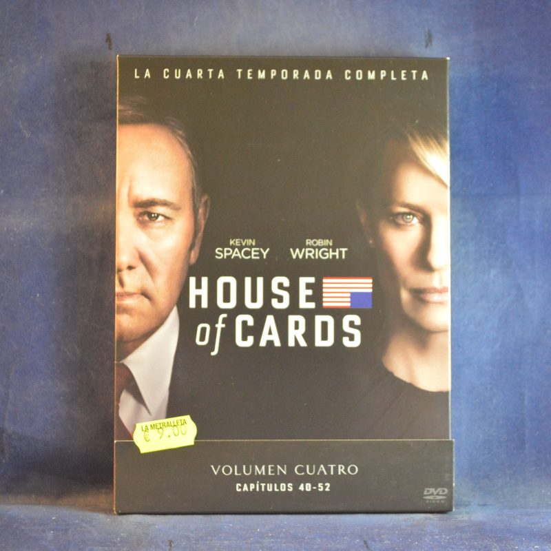 HOUSE OF CARDS - VOLUMEN 4 - CAPÍTULOS:40-52 - 4 DVD