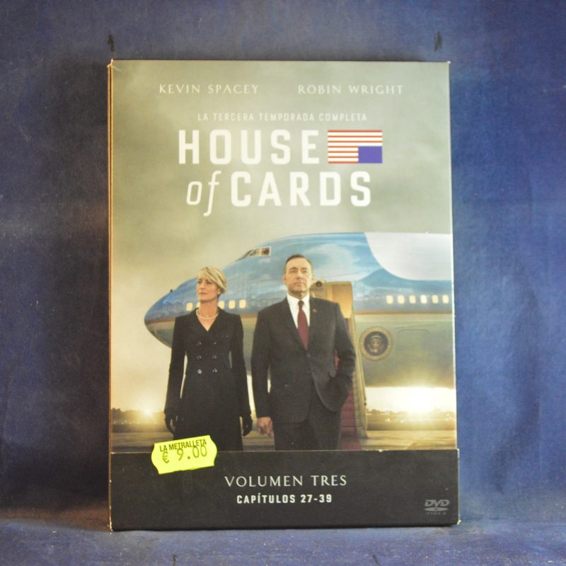 HOUSE OF CARDS - VOLUMEN 3 - CAPÍTULOS: 27-39 - 4 DVD