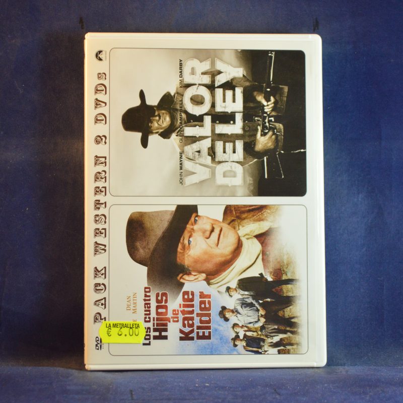 LOS CUATRO HIJOS DE KATIE ELDER / VALOR DE LEY - 2 DVD