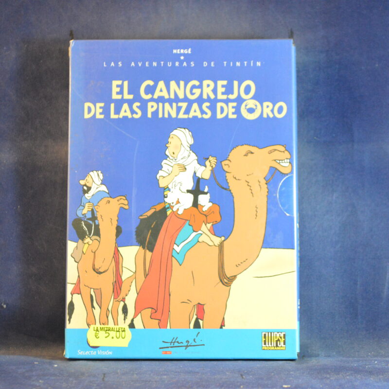 EL CANGREJO DE LAS PINZAS DE ORO - DVD
