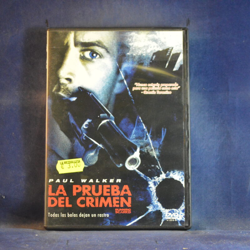 LA PRUEBA DEL CRIMEN - DVD
