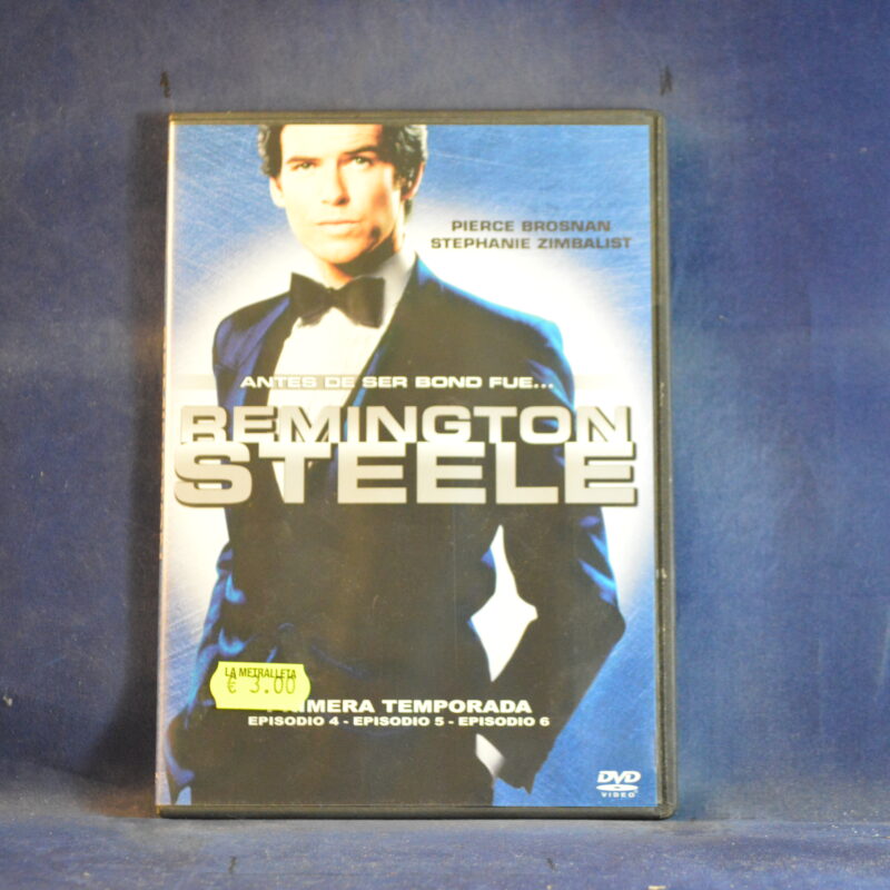 REMINGTON STEELE - PRIMERA TEMPORADA, EPISODIO 4,5,6 - DVD ( CAJA FINA )