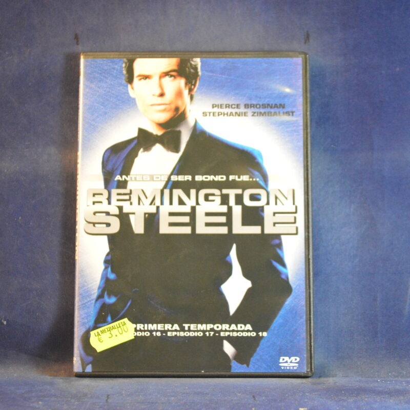REMINGTON STEELE - PRIMERA TEMPORADA, EPISODIO 16,17,18 - DVD ( CAJA FINA )