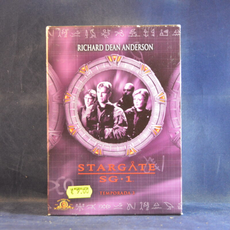 STARGATE SG.1 - TEMPORADA 3 - 6 DVD