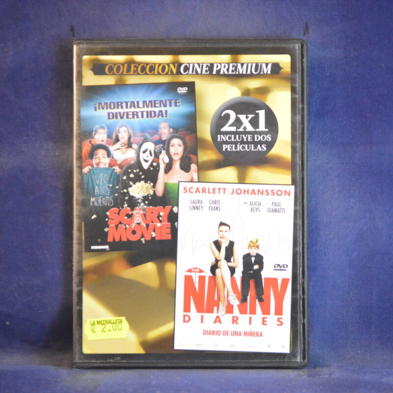 SCARY MOVIE / NANNY DIARIES - DVD ( CAJA FINA )
