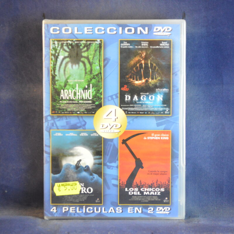 ARACHNID / DAGON / ESTÁN DENTRO / LOS CHICOS DEL MAÍZ - 2 DVD