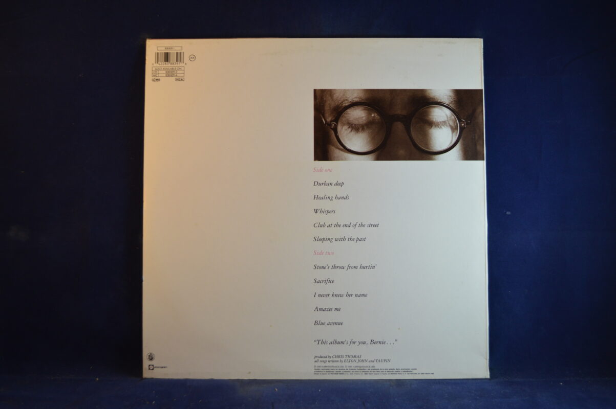 ELTON JOHN - SLEEPING WITH THE PAST - LP - Todo Música y Cine-Venta ...