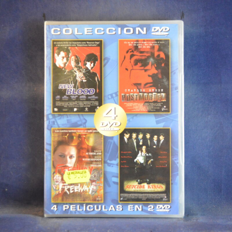NEW BLOOD / POSTMORTEM / FREEWAY / SUICIDE KINGS - 2 DVD
