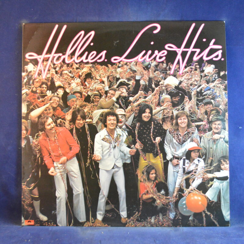 THE HOLLIES - HOLLIES LIVE HITS - LP