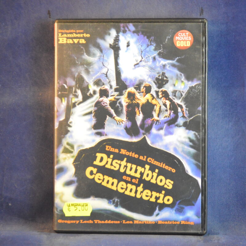 DISTURBIOS EN EL CEMENTERIO - DVD