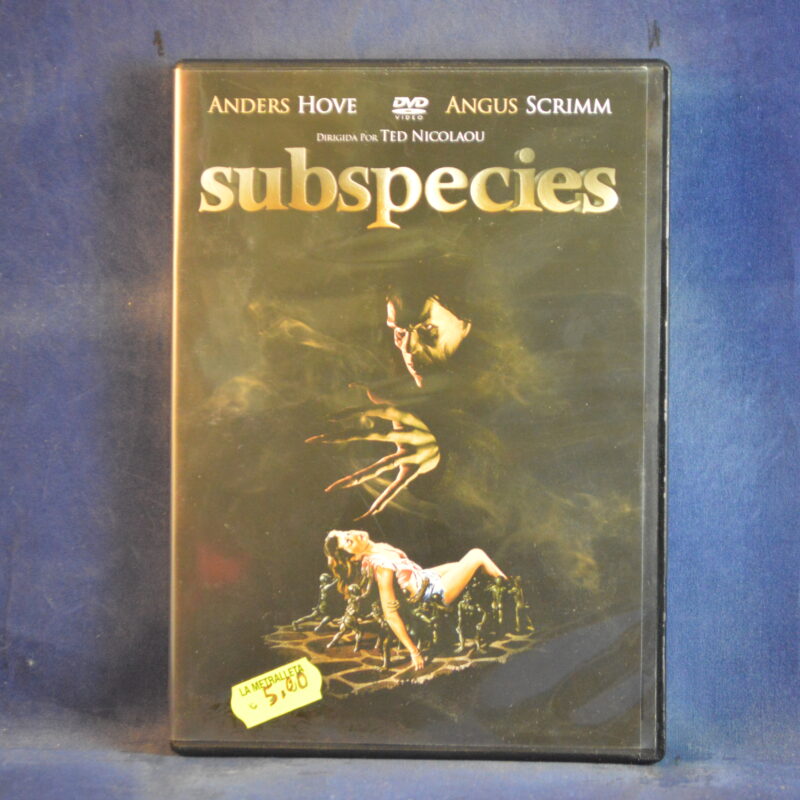 SUBSPECIES - DVD