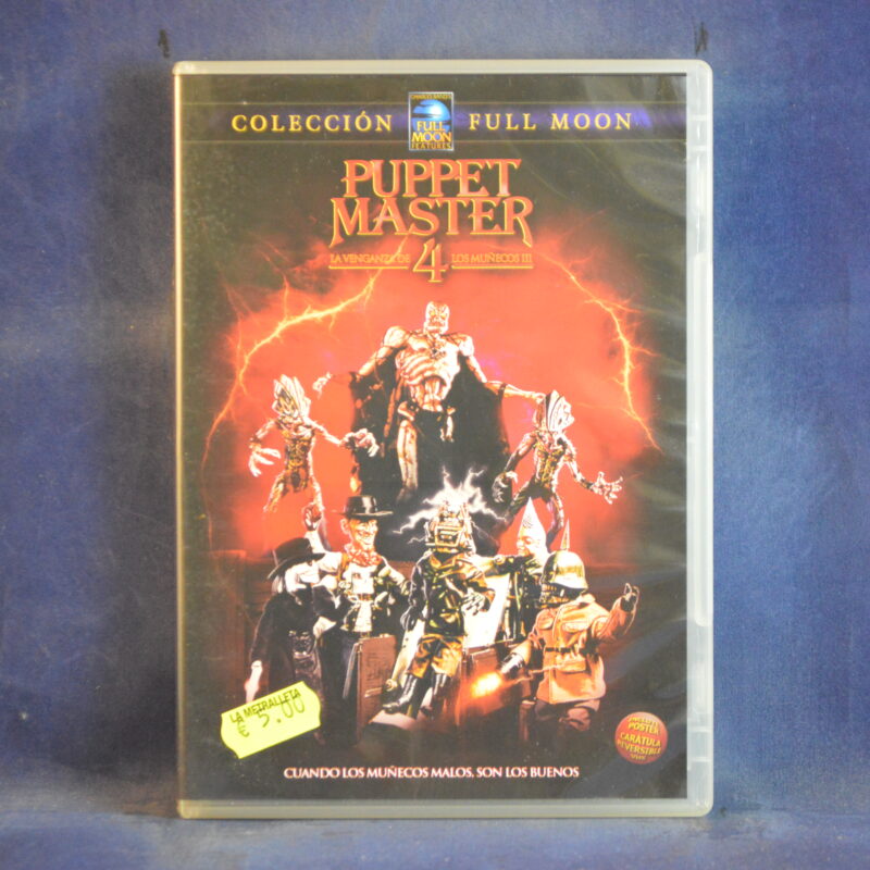 PUPPET MASTER 4 - DVD