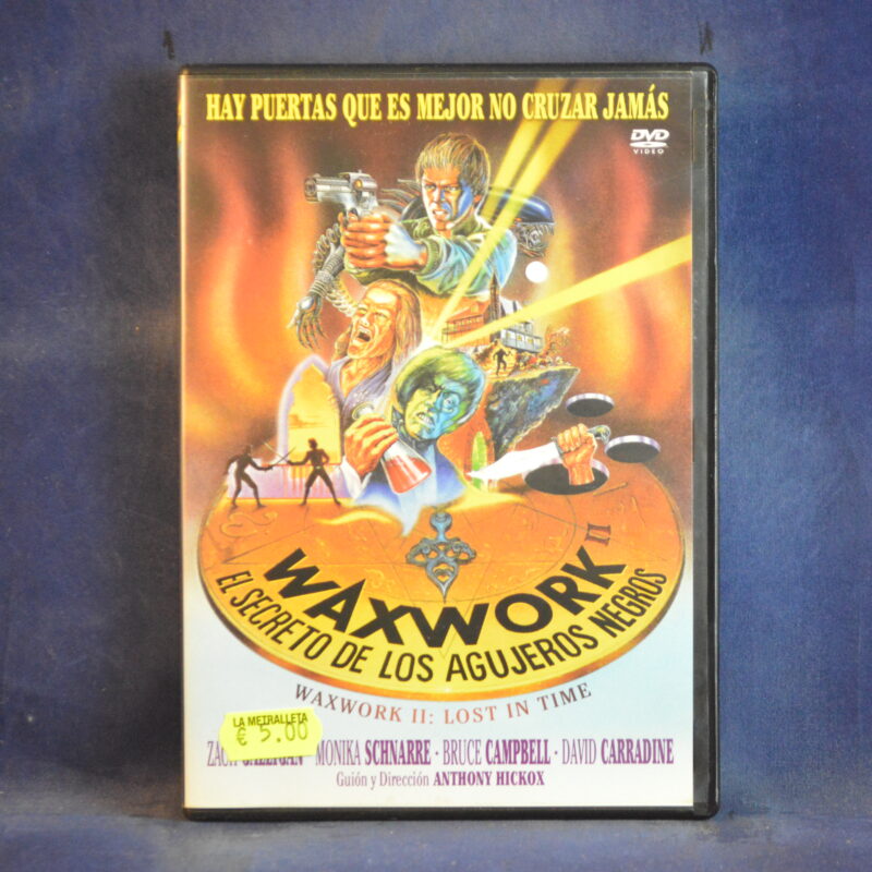WAXWORK EL SECRETO DE LOS AGUJEROS NEGROS - DVD