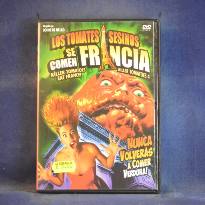 LOS TOMATES ASESINOS SE COMEN FRANCIA - DVD