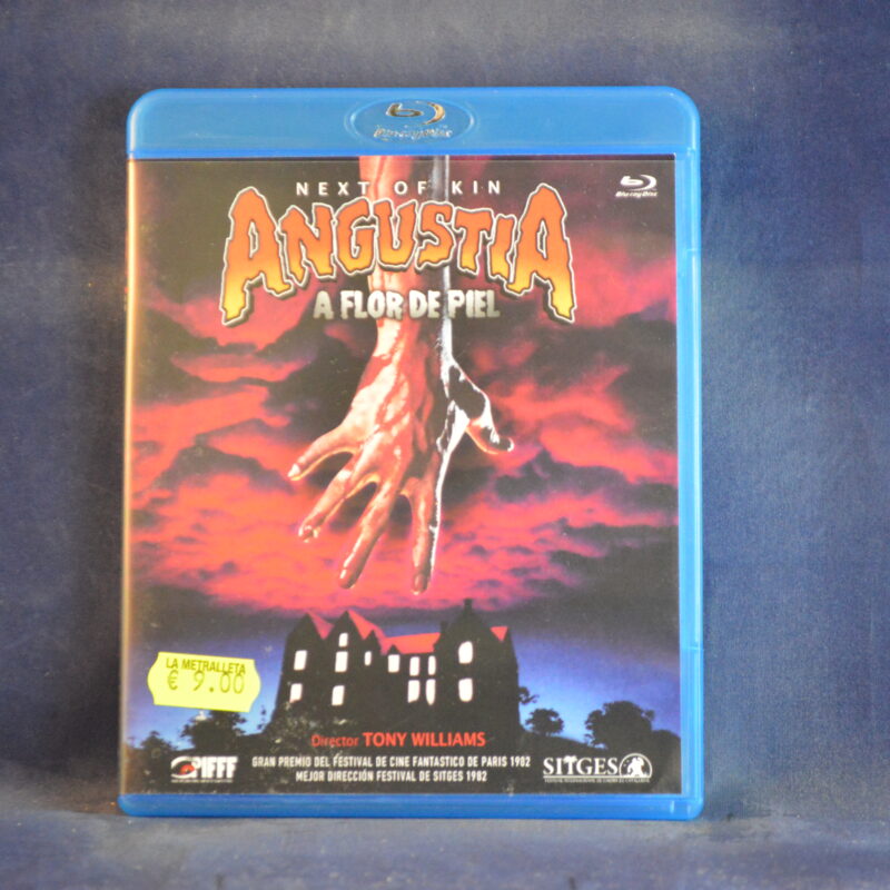 ANGUSTIA A FLOR DE PIEL - BLU-RAY