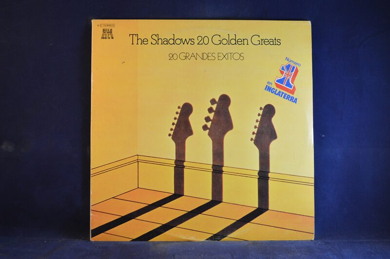 THE SHADOWS - 20 GOLDEN GREATS = 20 GRANDES EXITOS - 2 LP