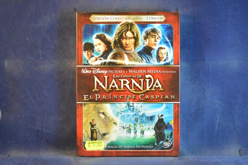 LAS CRÓNICAS DE NARNIA - EL PRÍNCIPE CASPIAN - 2 DVD