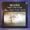 BRAHMS, RÉGIS PASQUIER, RAPHAËL OLEG, BRUNO PASQUIER, JEAN DUPOUY, ROLAND PIDOUX, ETIENNE PÉCLARD – SEXTUOR À CORDES N°1 OP.18 - LP