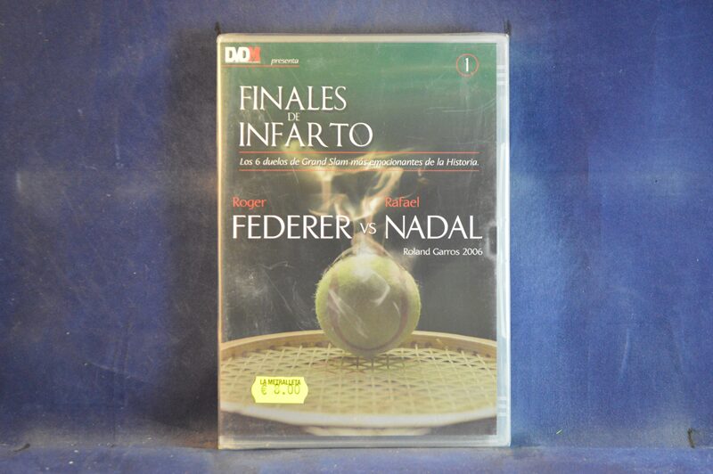 ROGER FEDERER VS RAFA NADAL - ROLAND GARROS 2006 - DVD