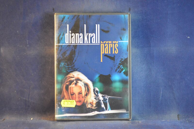 DIANA KRALL LIVE IN PARÍS - DVD
