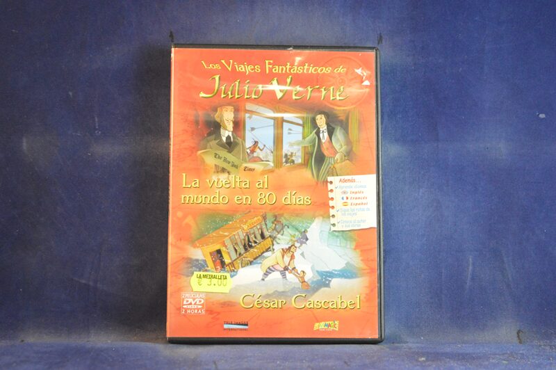 LA VUELTA AL MUNDO EN 80 DÍAS / CÉSAR CASCABEL - DVD